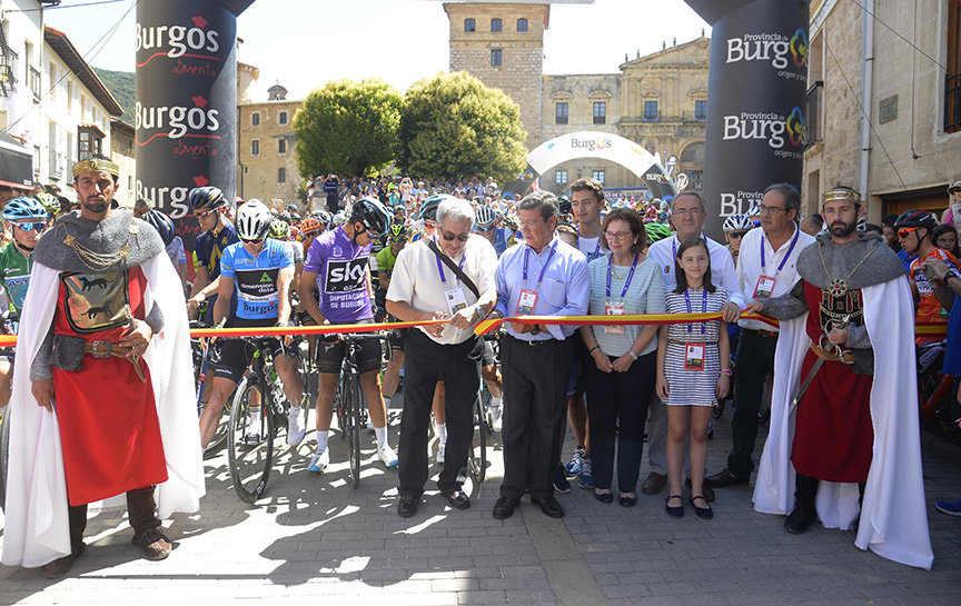 Salida en Oña la edición 2017/Vuelta a Burgos