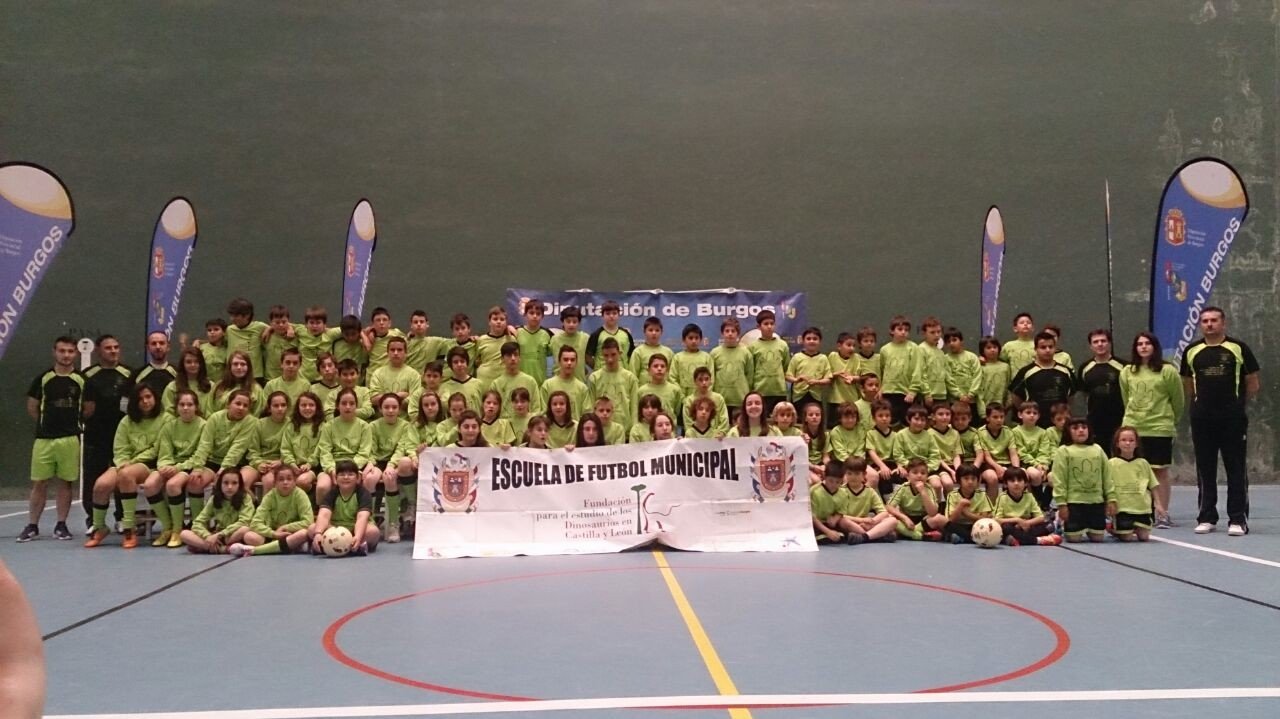 Escuela de Fútbol en 2015.