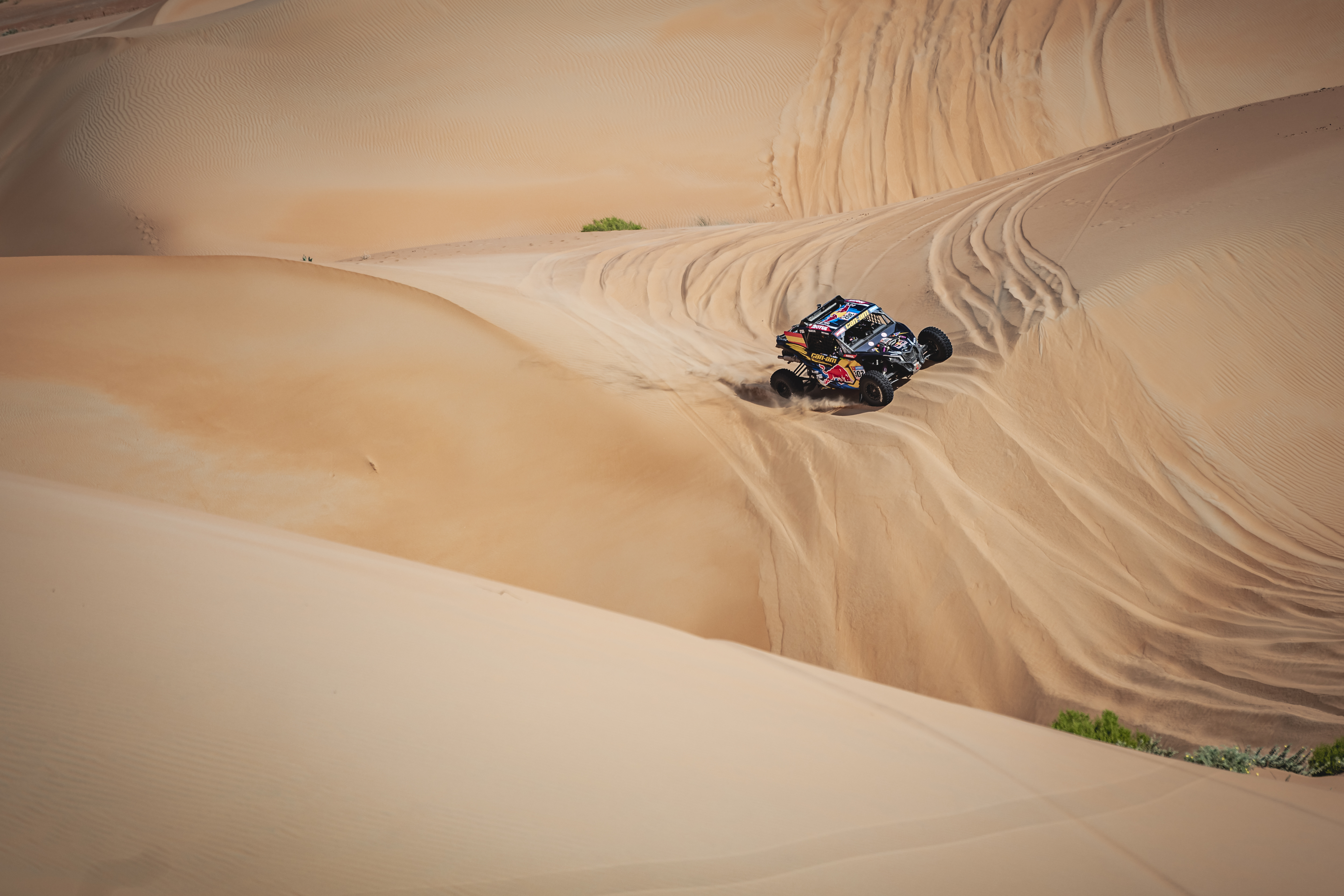 Cristina Gutierrez (ESP) of Red Bull Can-Am Factory Team races during stage 13 of Rally Dakar
2023 from Shaybah to Al Hofuf, Saudi Arabia on January 14, 2023